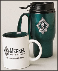 Merkel Suhl Logo-Wear Mugs