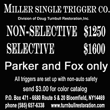 Doug Turnbull Restoration - Miller Single Trigger